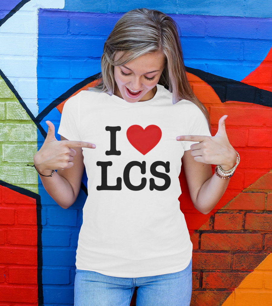 I Heart LCS Red Love Emblem T-Shirt