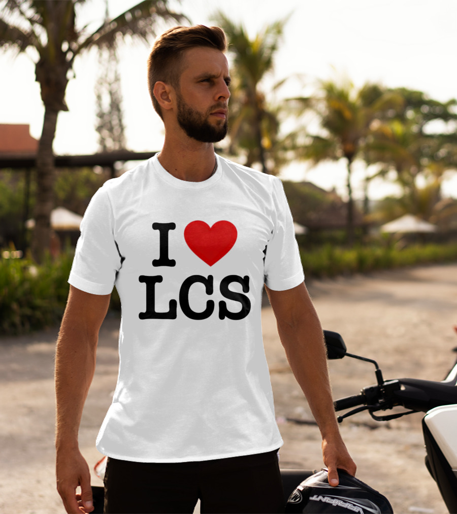 I Heart LCS Red Love Emblem T-Shirt