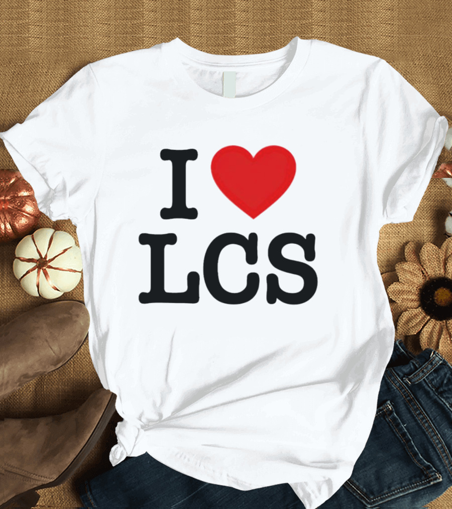 I Heart LCS Red Love Emblem T-Shirt