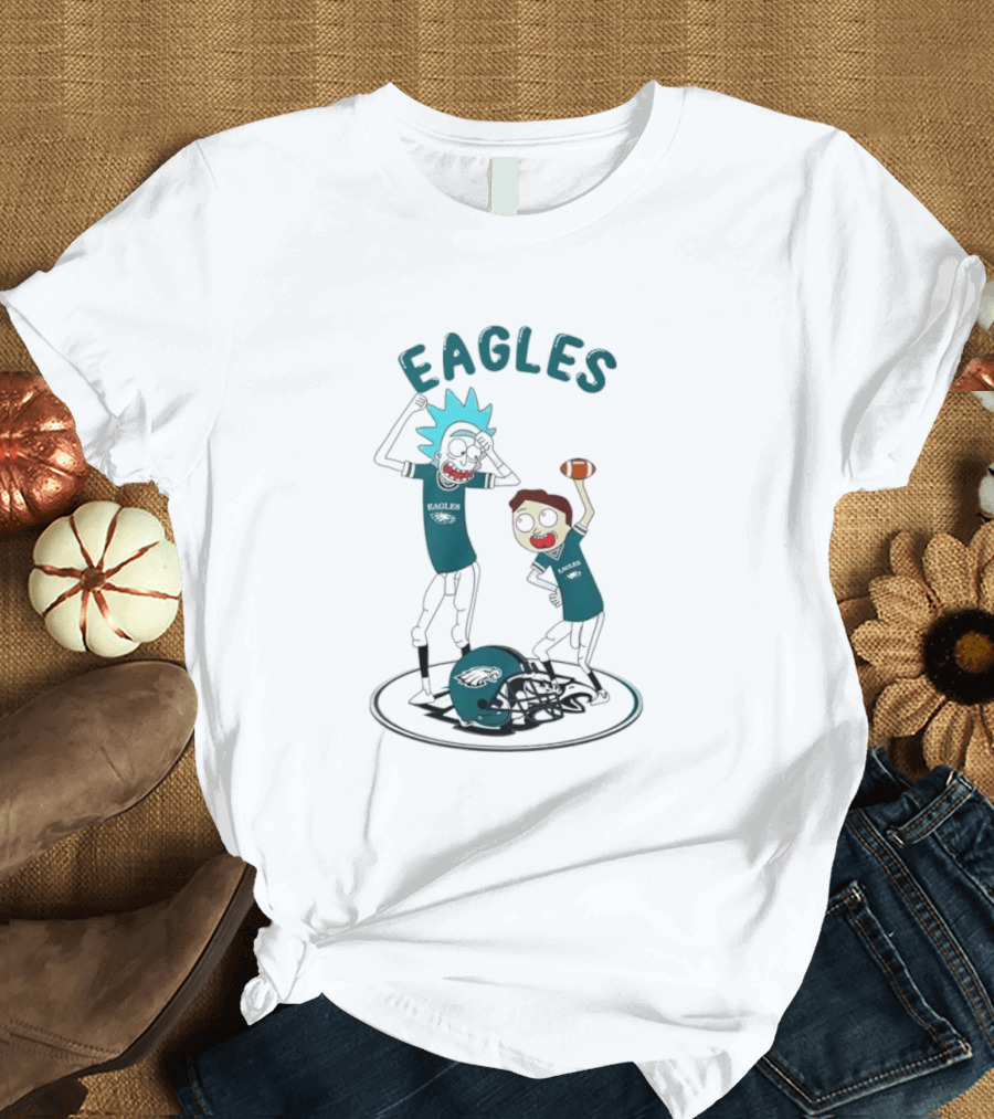 Philadelphia Eagles Rick And Morty Parody Dance T-Shirt