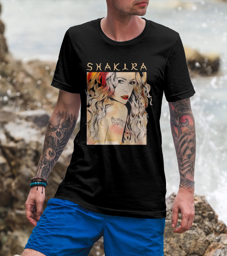 Shakira Laundry Service Album T-Shirt