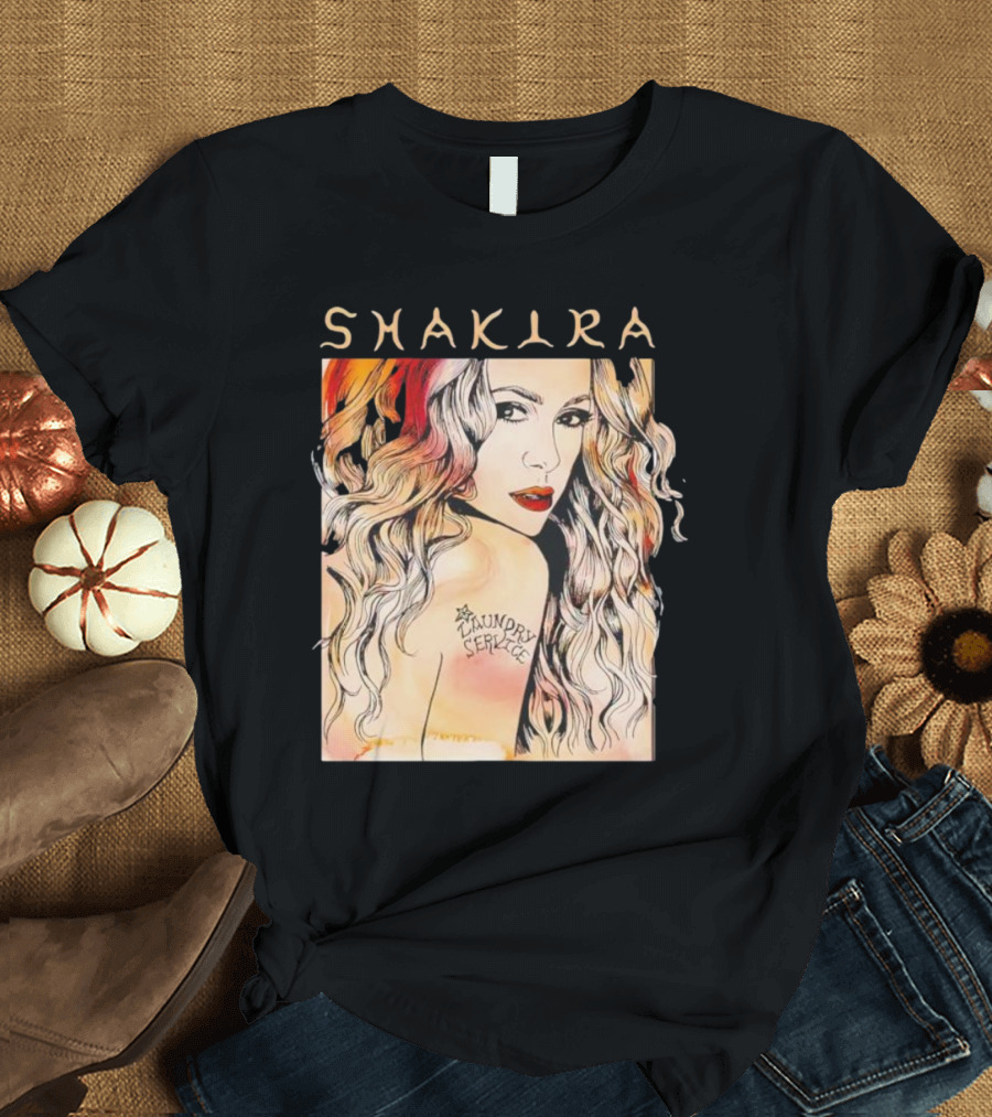 Shakira Laundry Service Album T-Shirt