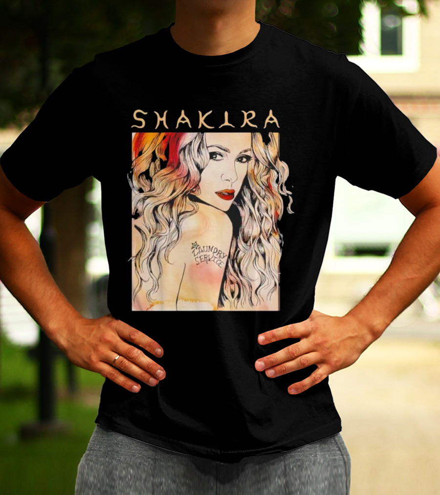 Shakira Laundry Service Album T-Shirt