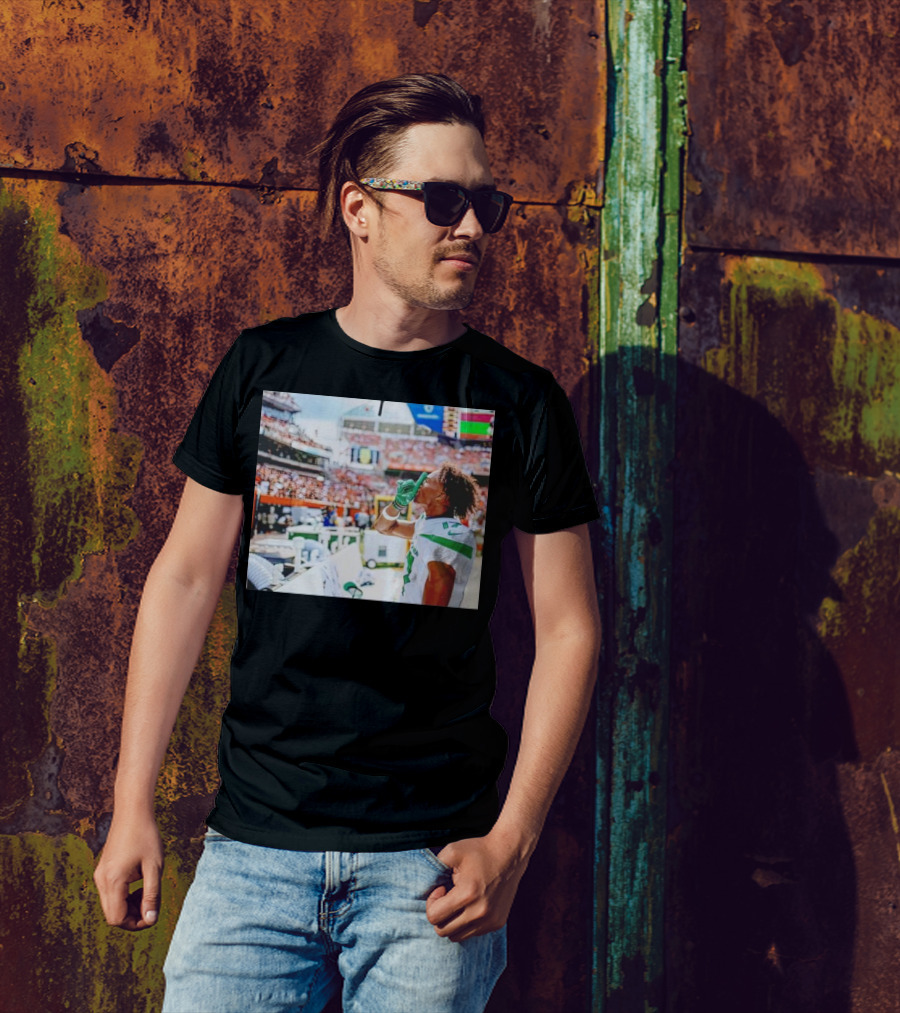 Trending Garrett Wilson Shhh Football Silence T-Shirt