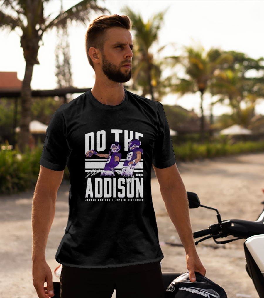 Jordan Addison X Justin Jefferson Do The Addison NFLPA T-Shirt