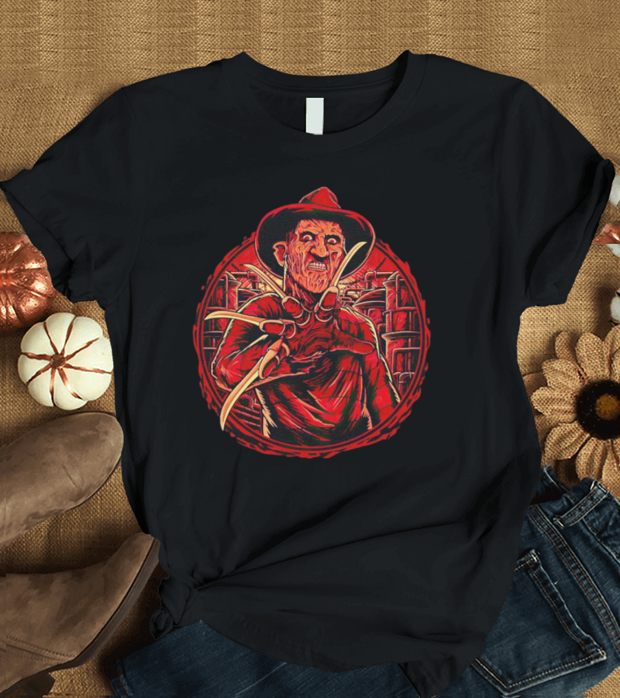 Freddy Krueger Elm Street Horror Iconic Slasher T-Shirt