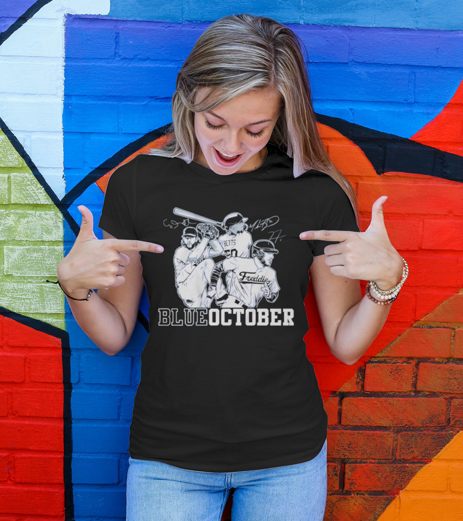 Blue October Betts Freddie Kershaw T-Shirt