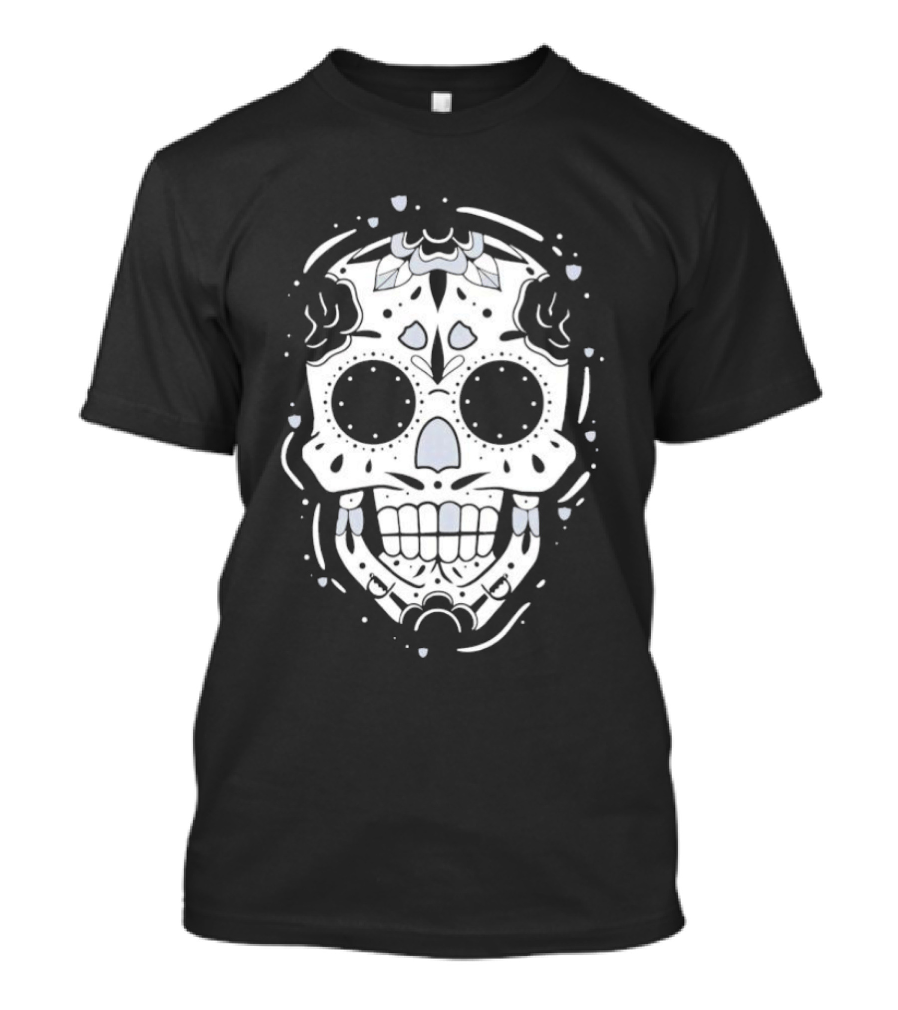 Las Vegas Raiders Sugar Skull NFL Team Spirit T-Shirt