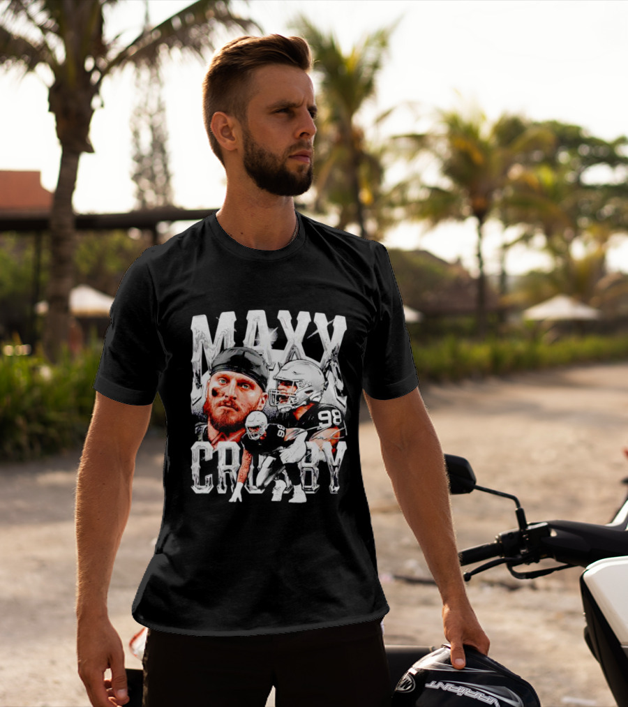 Maxx Crosby Las Vegas Raiders 98 Collage T-Shirt