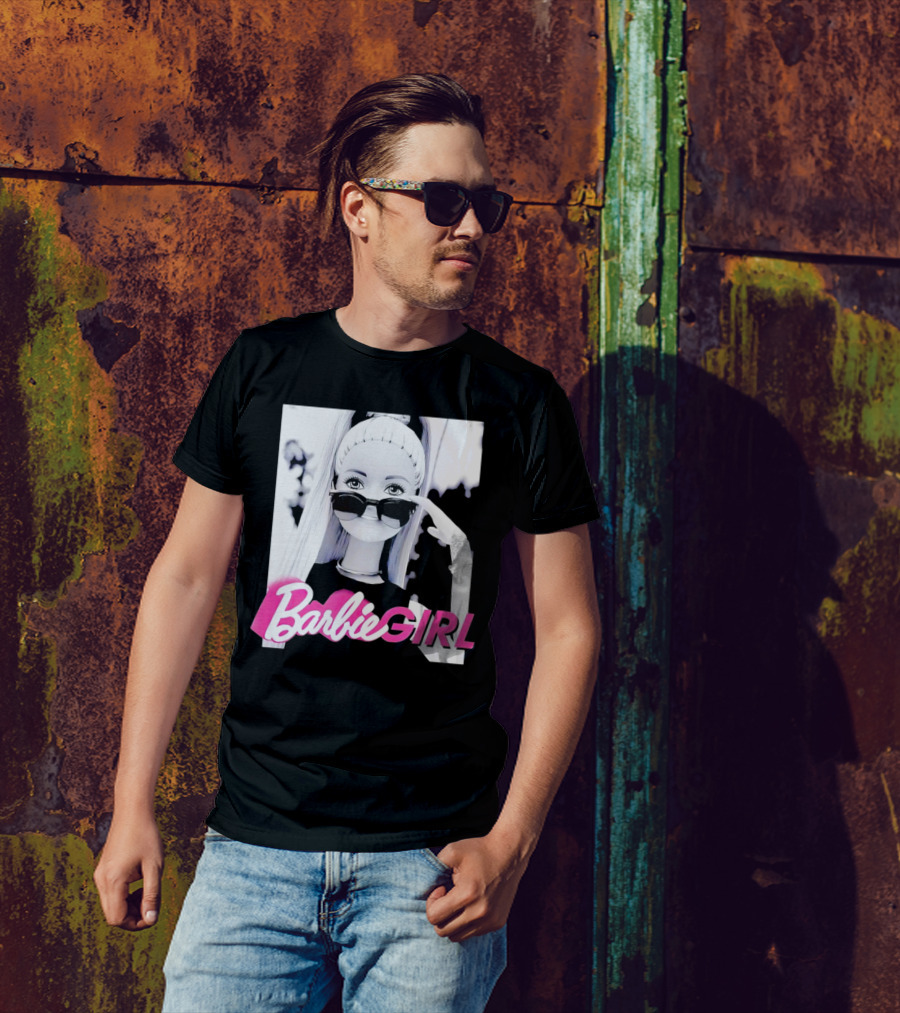Barbie Girl Sunglasses Doll Iconic Fashion T-Shirt