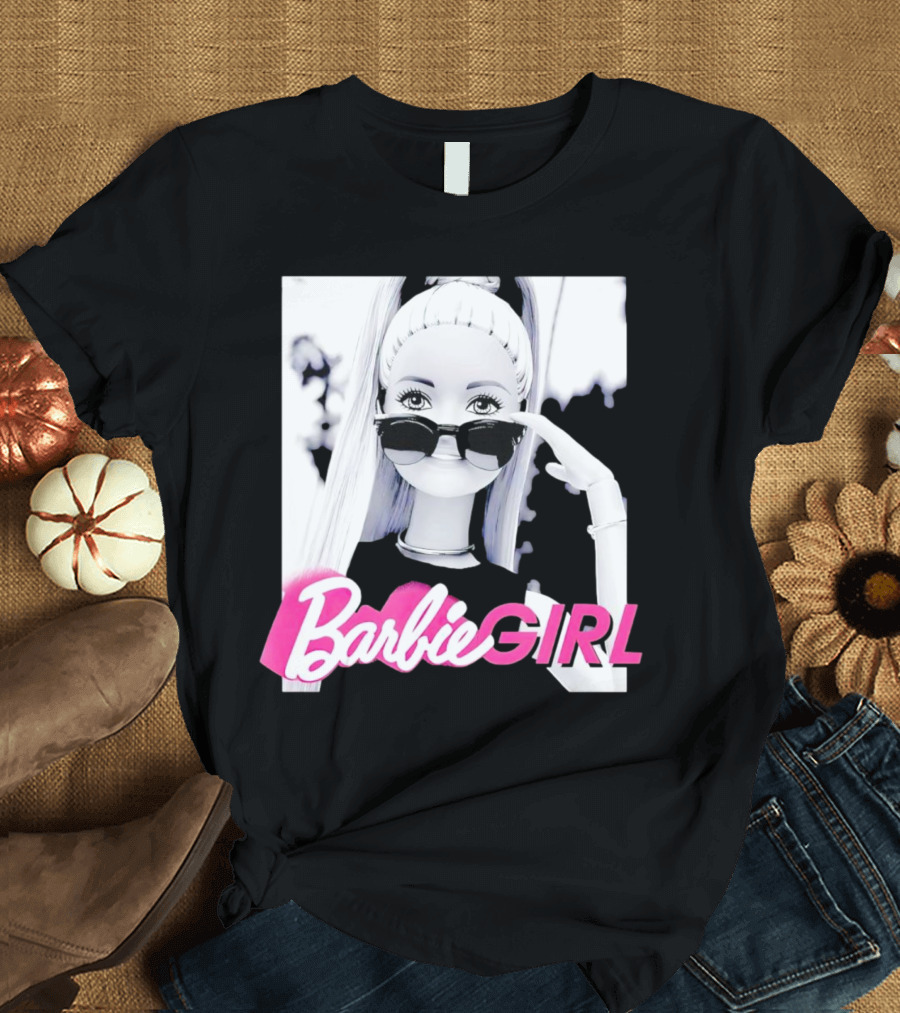 Barbie Girl Sunglasses Doll Iconic Fashion T-Shirt