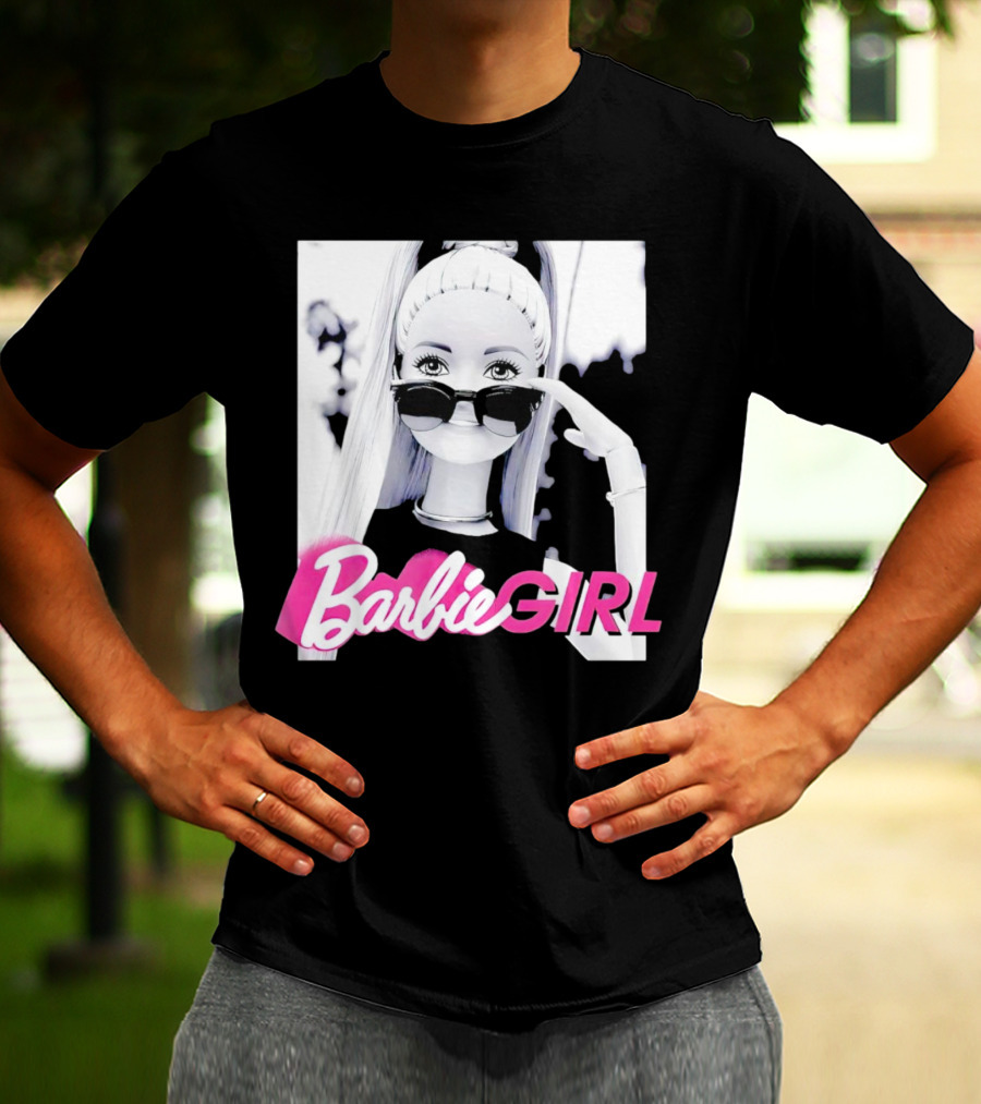 Barbie Girl Sunglasses Doll Iconic Fashion T-Shirt