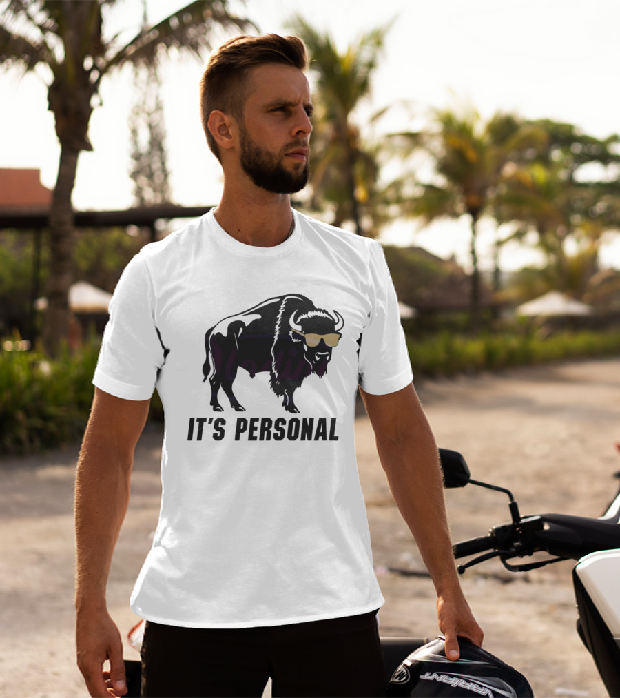 Colorado Buffaloes It's Personal Buffalo With Sunglasses T-Shirt