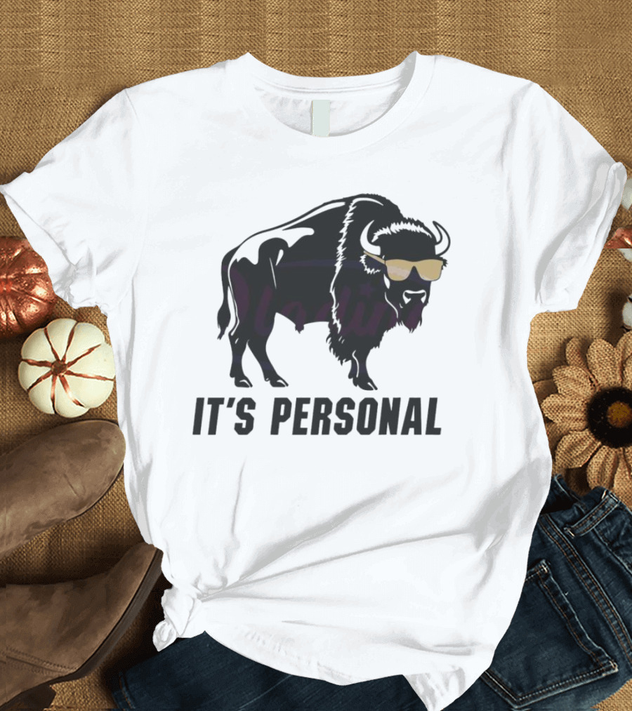 Colorado Buffaloes It's Personal Buffalo With Sunglasses T-Shirt