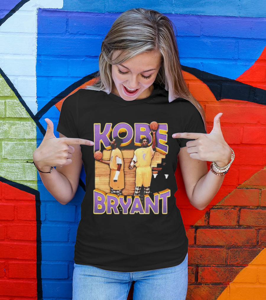 Kobe Bryant Basketball Dual Pose Dreams Matching Set T-Shirt