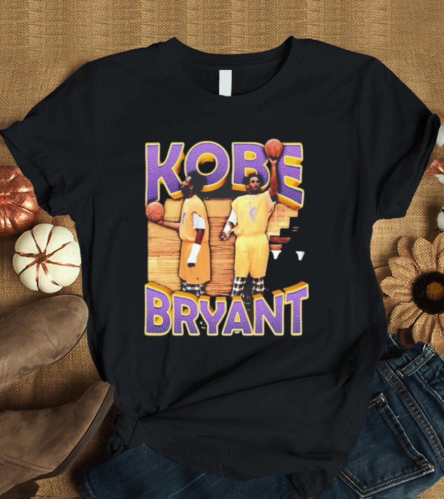 Kobe Bryant Basketball Dual Pose Dreams Matching Set T-Shirt