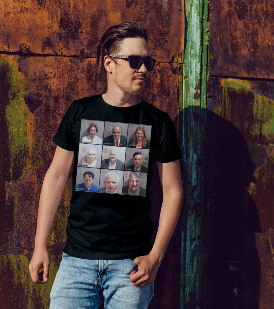 Sidney Powell Rudy Giuliani Jenna Ellis Mugshots T-Shirt