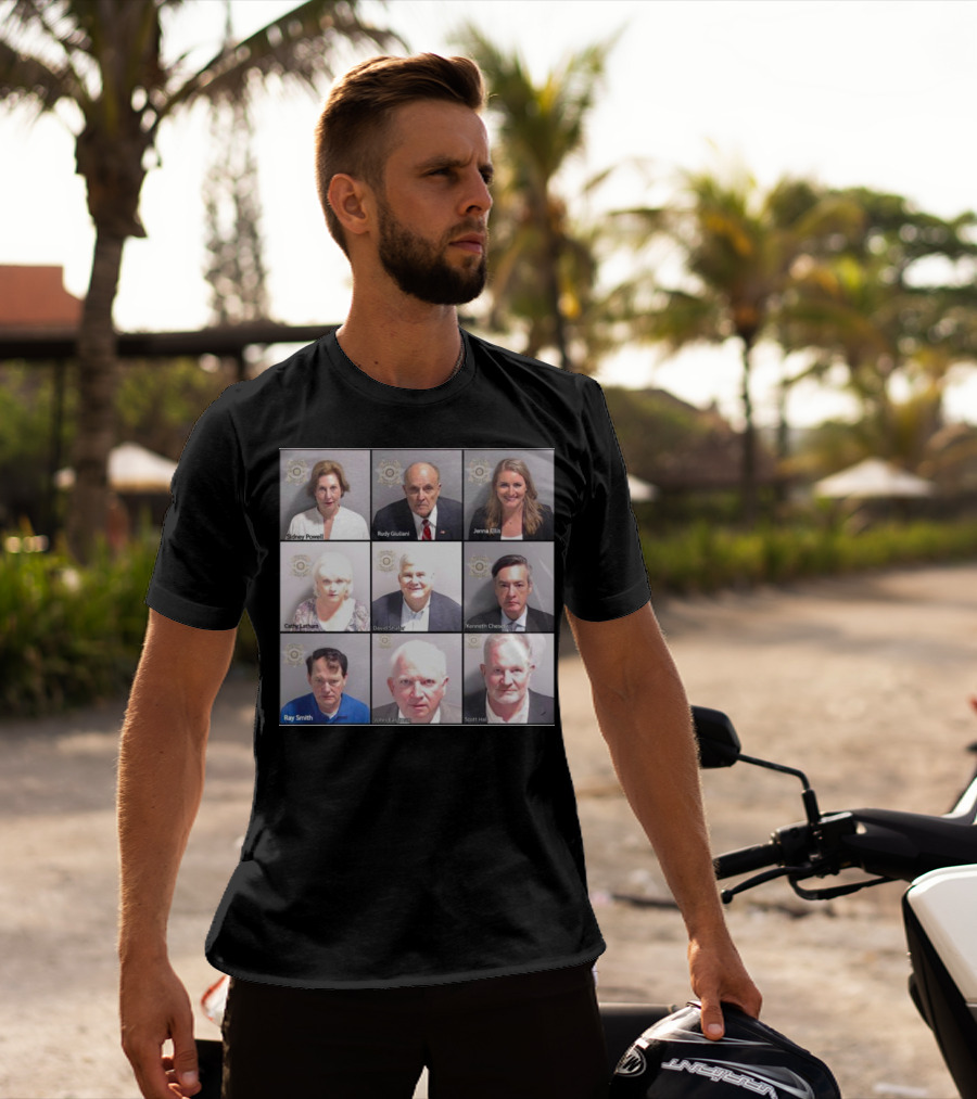 Sidney Powell Rudy Giuliani Jenna Ellis Mugshots T-Shirt