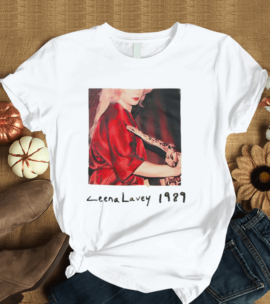 Zeena Lavey 1989 Red Robe Snake T-Shirt