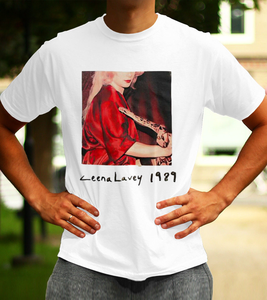 Zeena Lavey 1989 Red Robe Snake T-Shirt