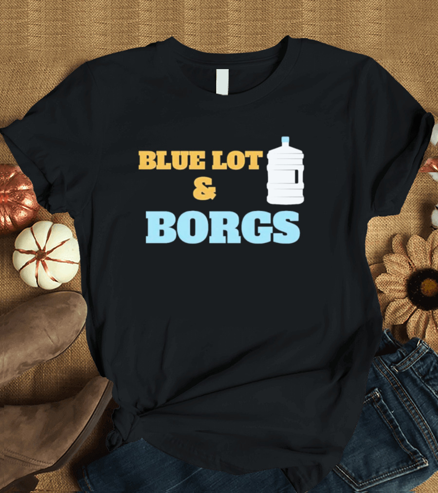Blue Lot And Borgs Party Gallon T-Shirt