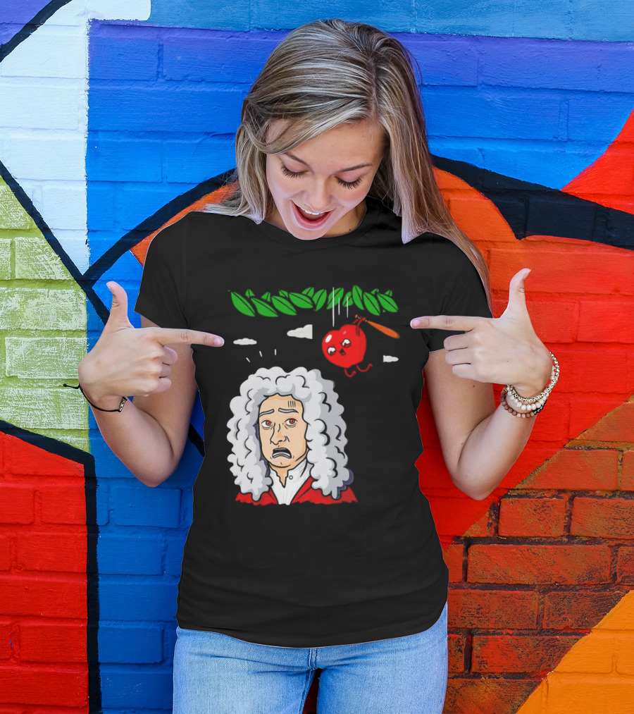 Extreme Gravity Apple Falling On Newton T-Shirt