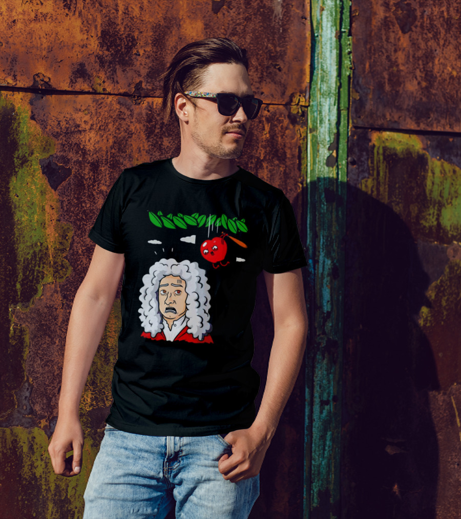 Extreme Gravity Apple Falling On Newton T-Shirt