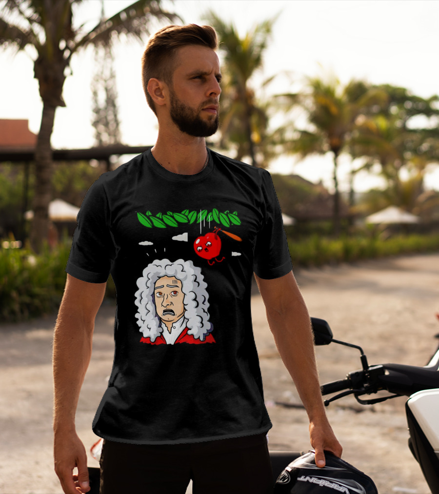 Extreme Gravity Apple Falling On Newton T-Shirt