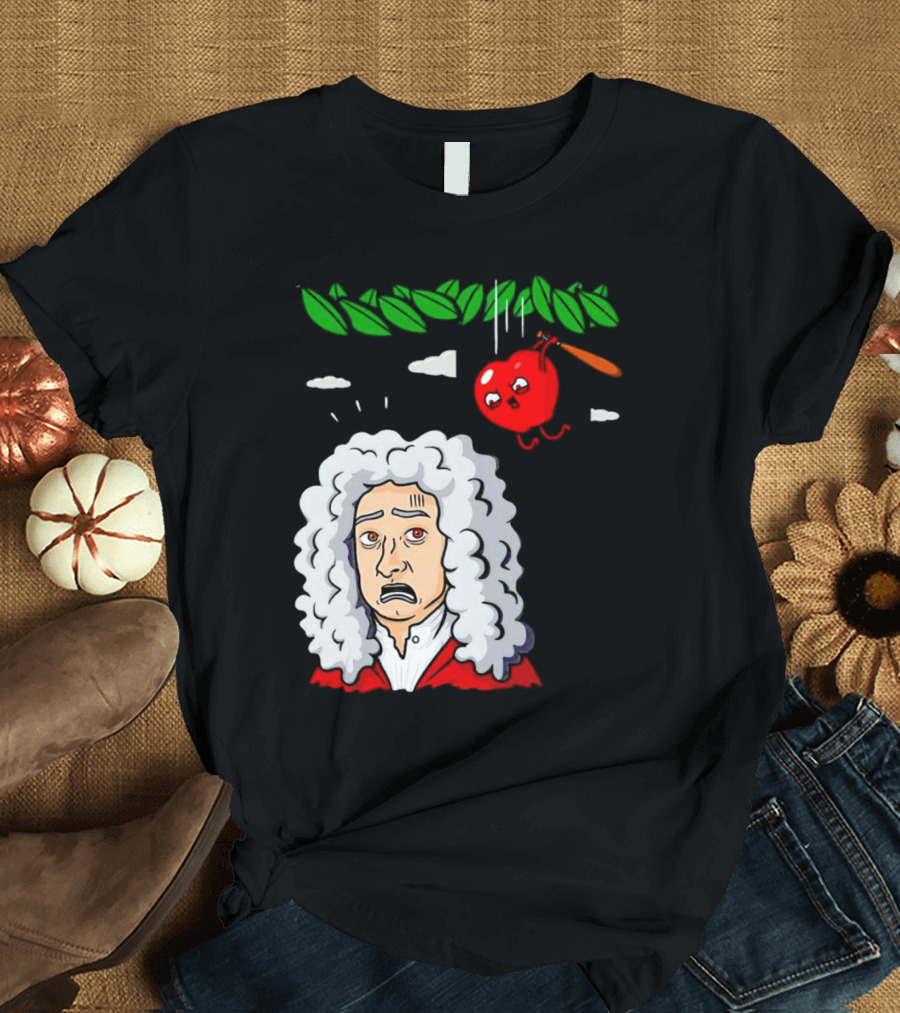 Extreme Gravity Apple Falling On Newton T-Shirt