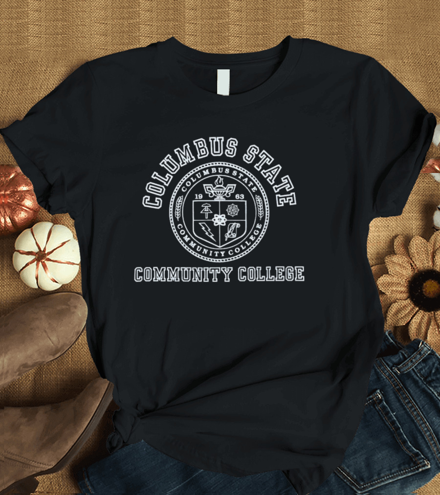 Columbus State Community College Seal 1963 T-Shirt