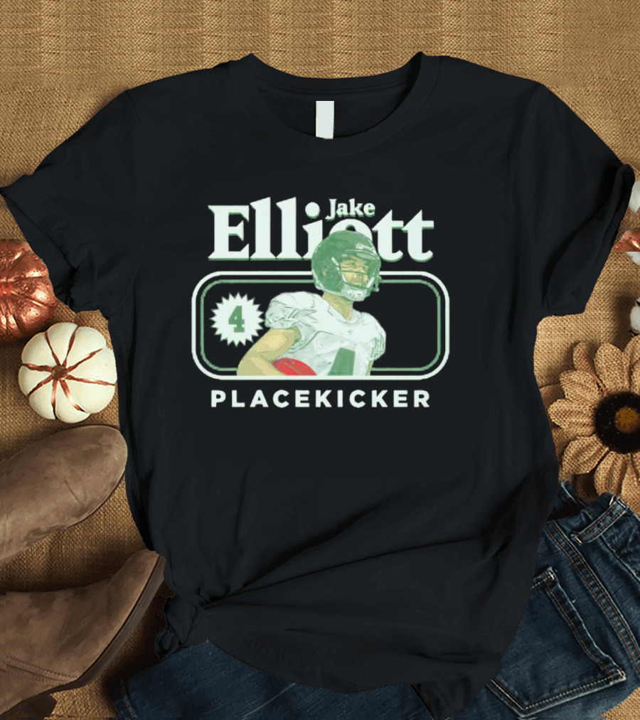 Jake Elliott 4 Philadelphia Placekicker T-Shirt