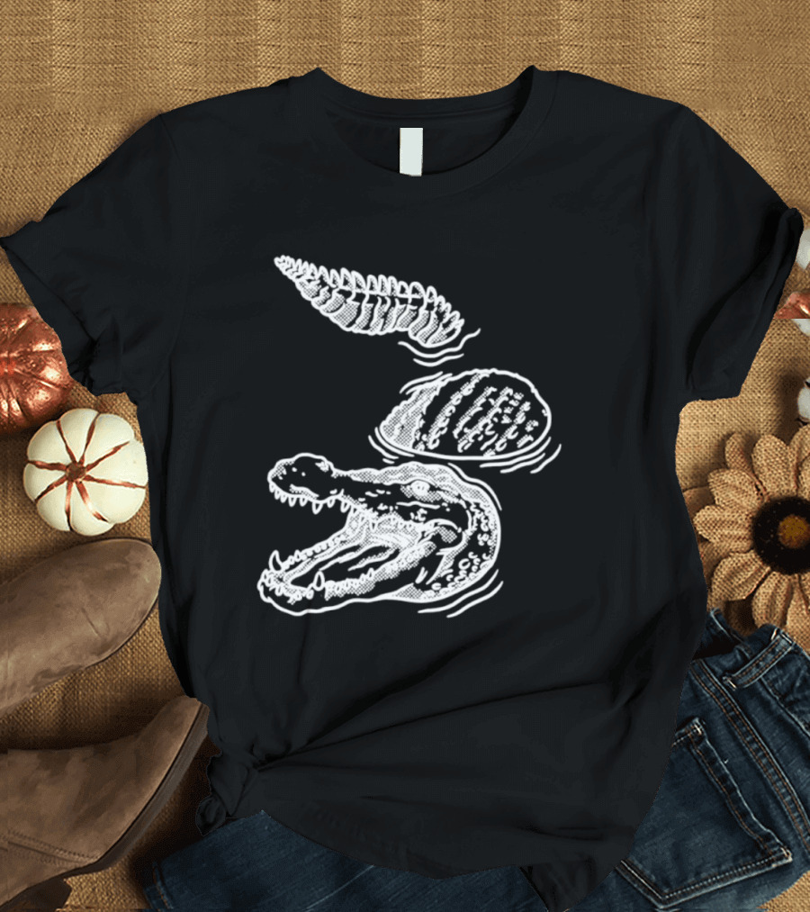 Let's Trip Alligator Spiral Tail T-Shirt