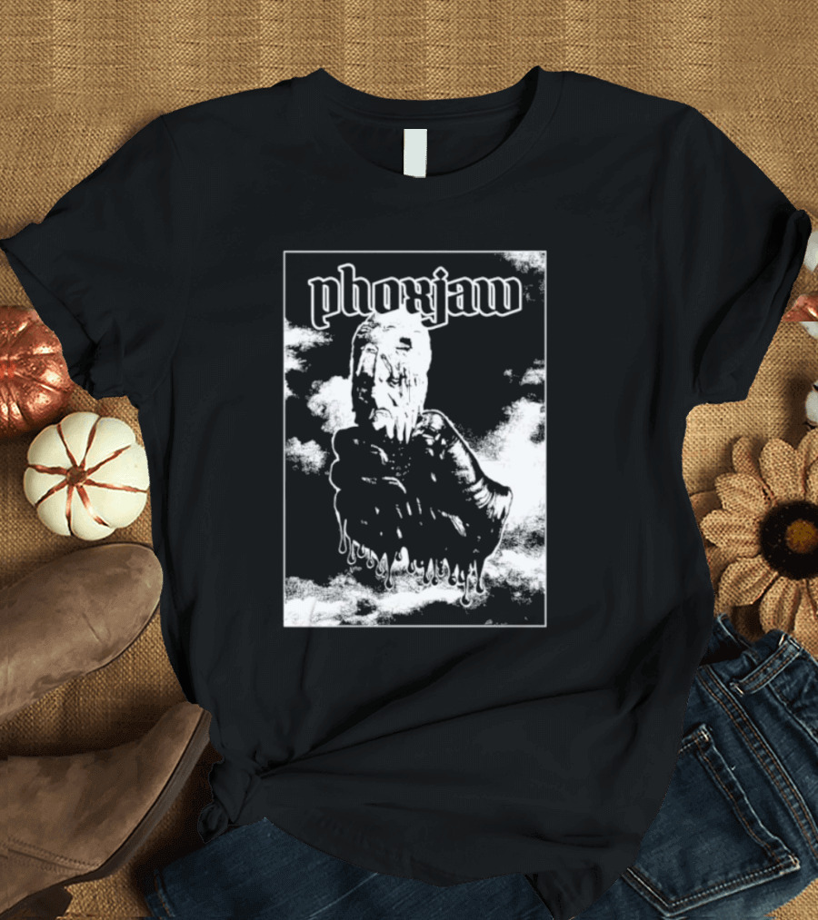 Phoxjaw Dripping Ice Cream Skull T-Shirt