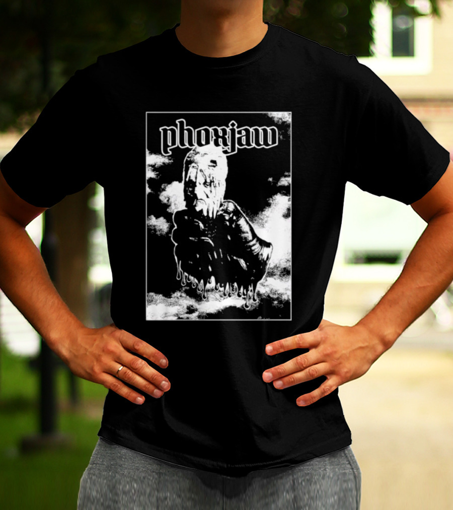 Phoxjaw Dripping Ice Cream Skull T-Shirt