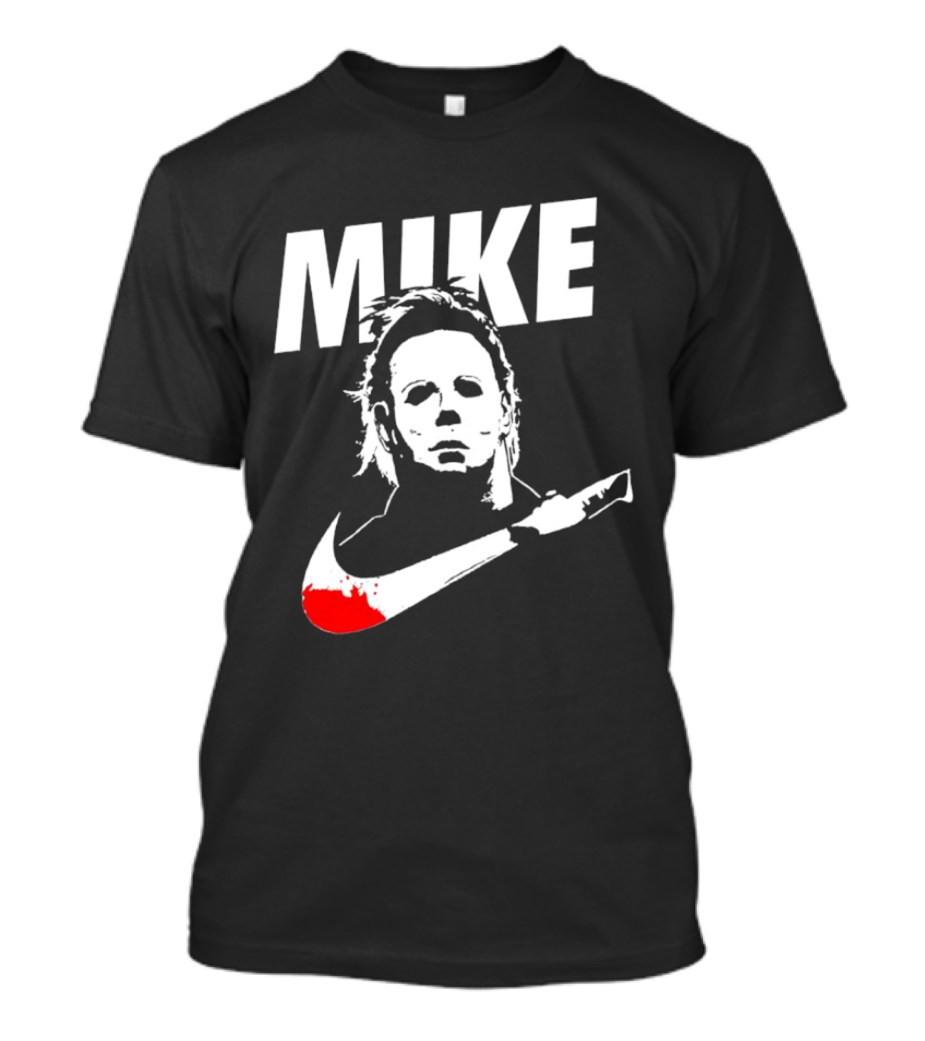 Mike Michael Myers Halloween Knife Swoosh T-Shirt