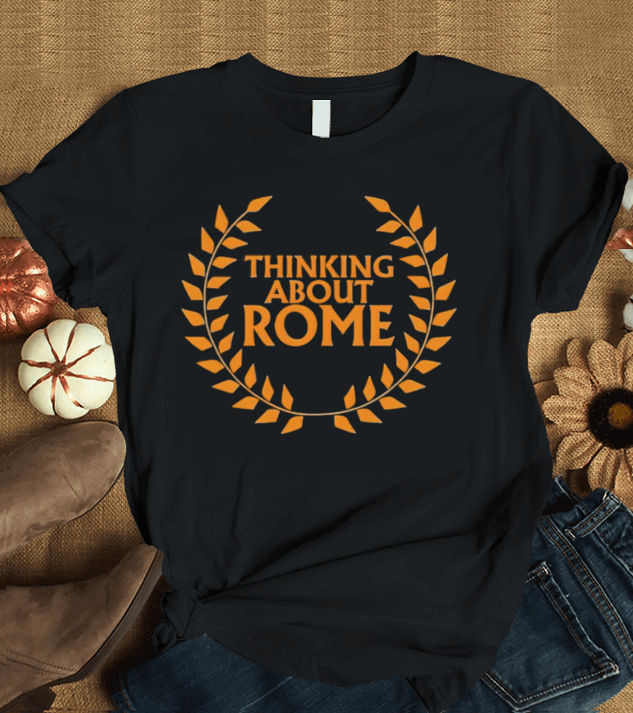 Thinking About Rome Laurel Wreath T-Shirt