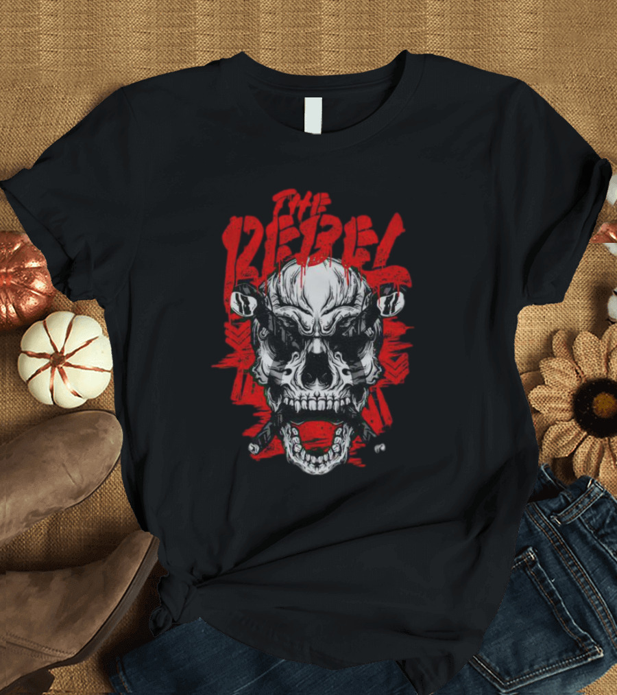 David Finlay The Rebel Skull T-Shirt