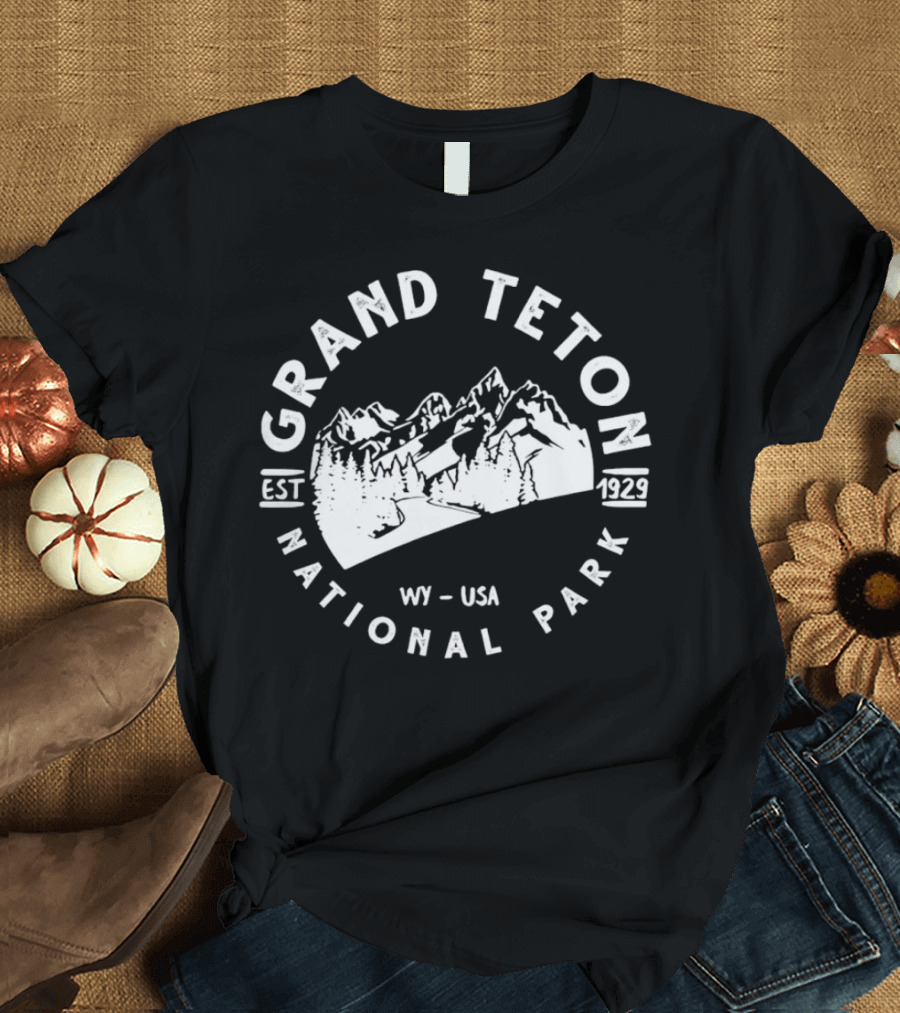 Grand Teton National Park WY USA Est 1929 T-Shirt