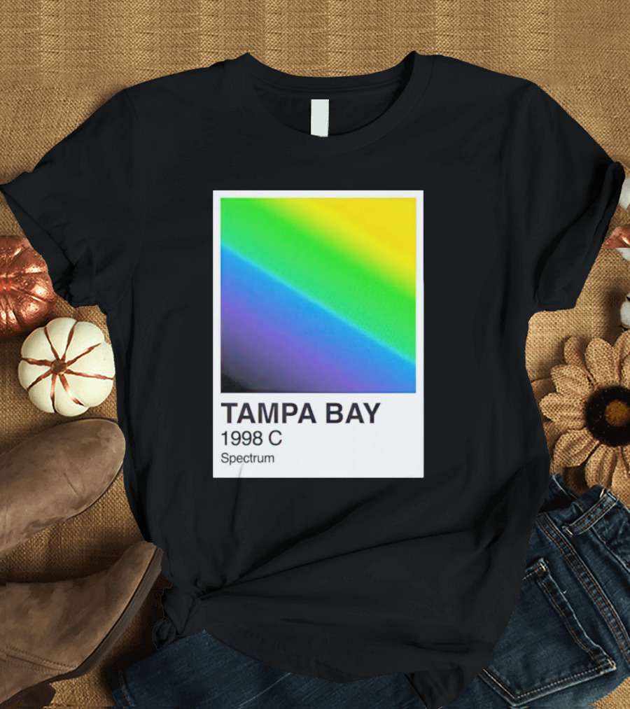 Tampa Bay 1998 C Spectrum Rainbow Gradient T-Shirt