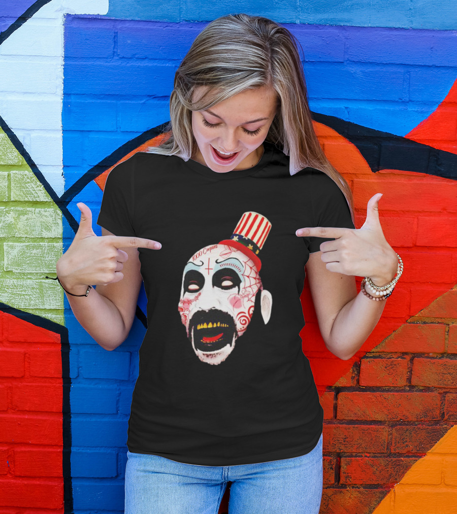 Captain Spaulding House Of 1000 Corpses Tattoo Image T-Shirt