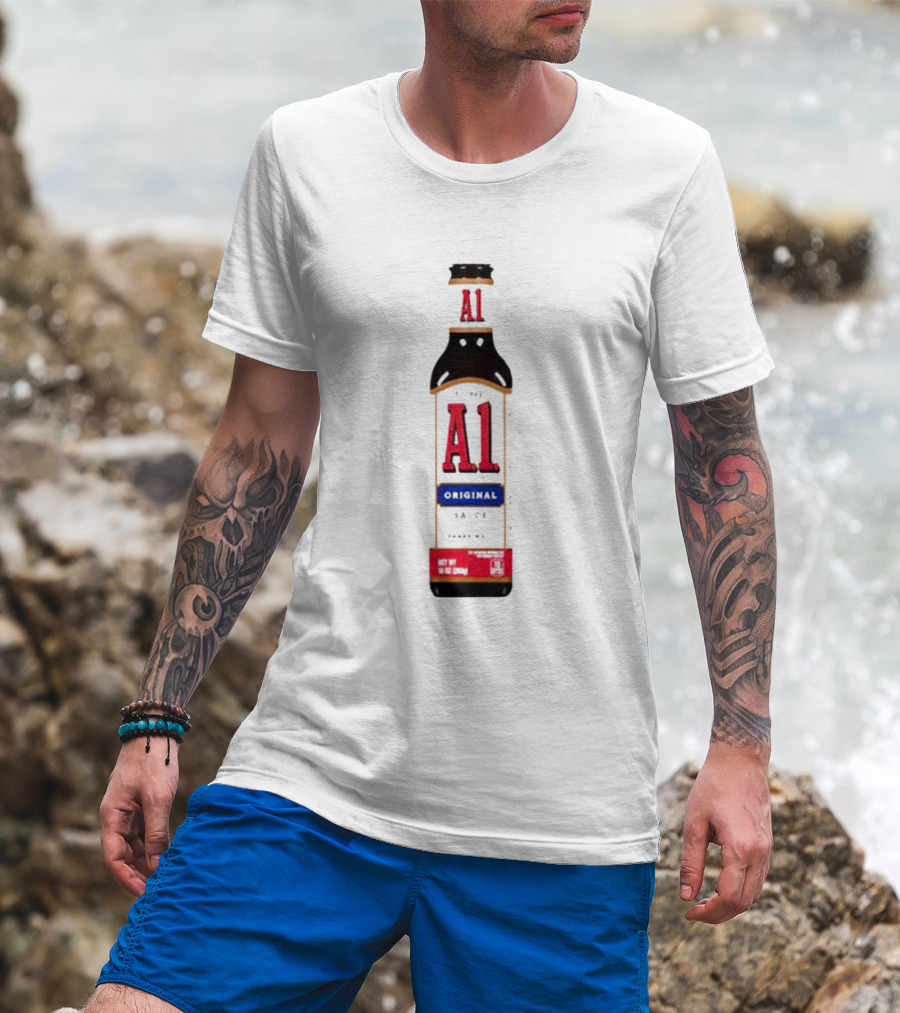 A1 Original Steak Sauce Bottle T-Shirt