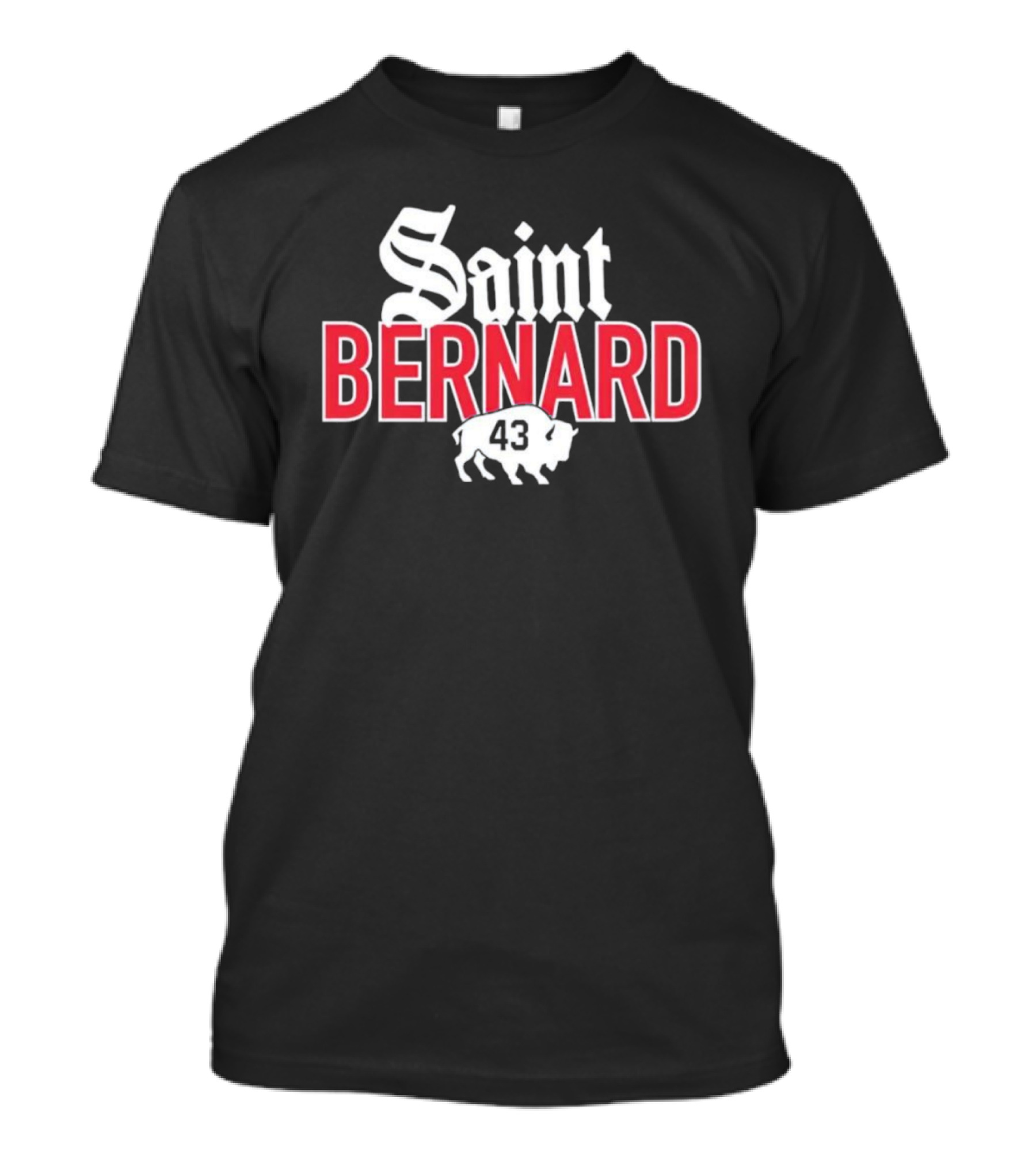 Buffalo Bills Saint Bernard 43 T-Shirt