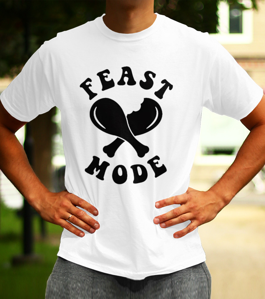 Feast Mode Drumsticks Bite T-Shirt