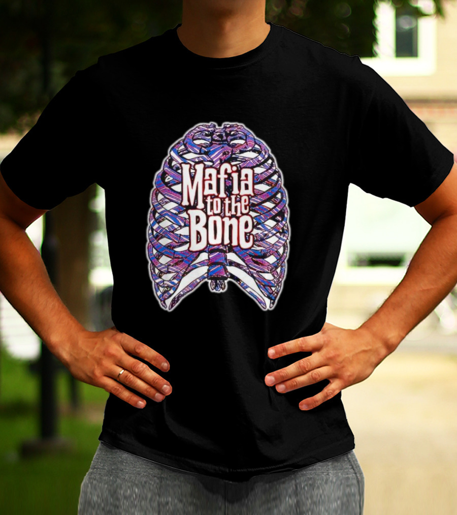 Mafia To The Bone Ribcage T-Shirt