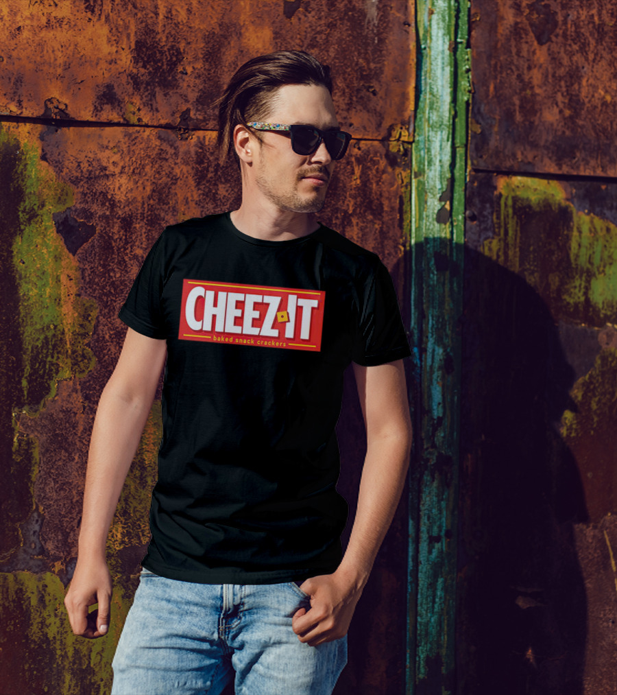 Cheez-It Baked Snack Crackers Iconic T-Shirt