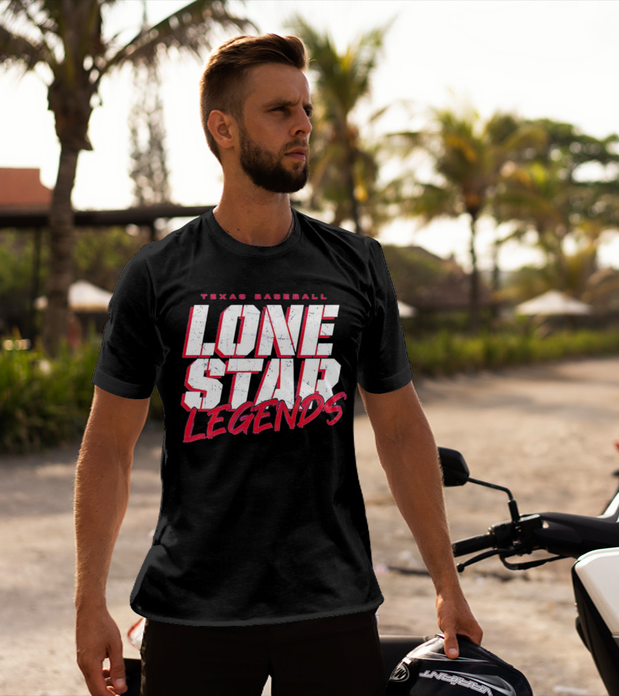 Texas Baseball Lone Star Legends T-Shirt