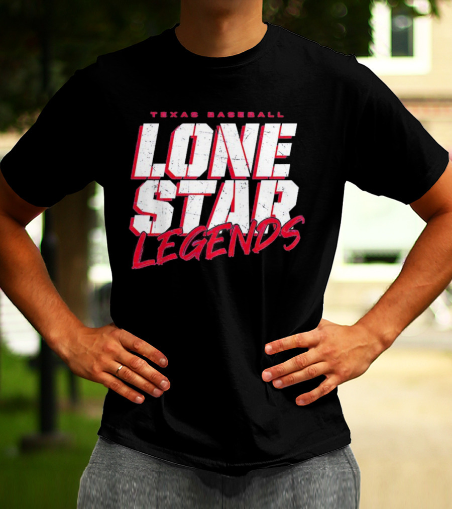 Texas Baseball Lone Star Legends T-Shirt