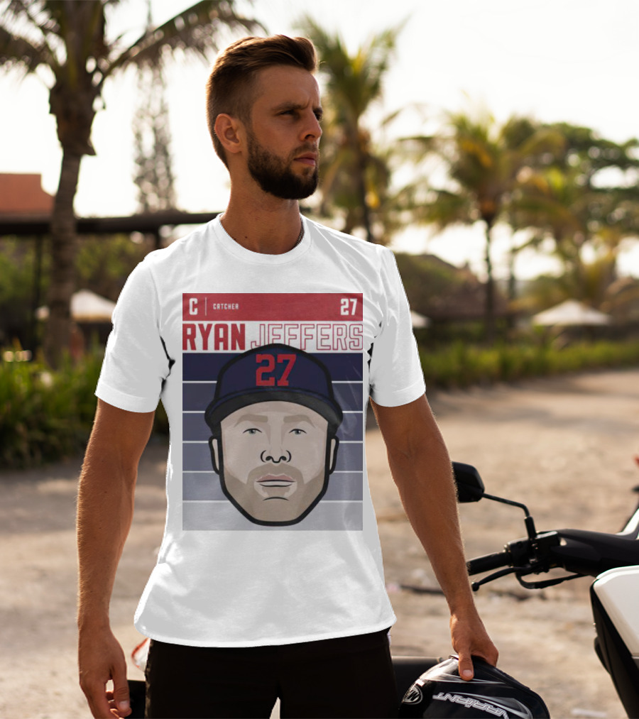 Ryan Jeffers C Catcher 27 Minnesota Twins T-Shirt
