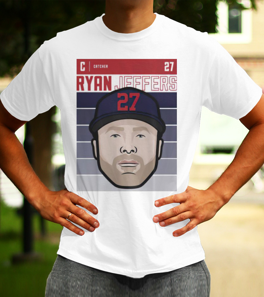 Ryan Jeffers C Catcher 27 Minnesota Twins T-Shirt