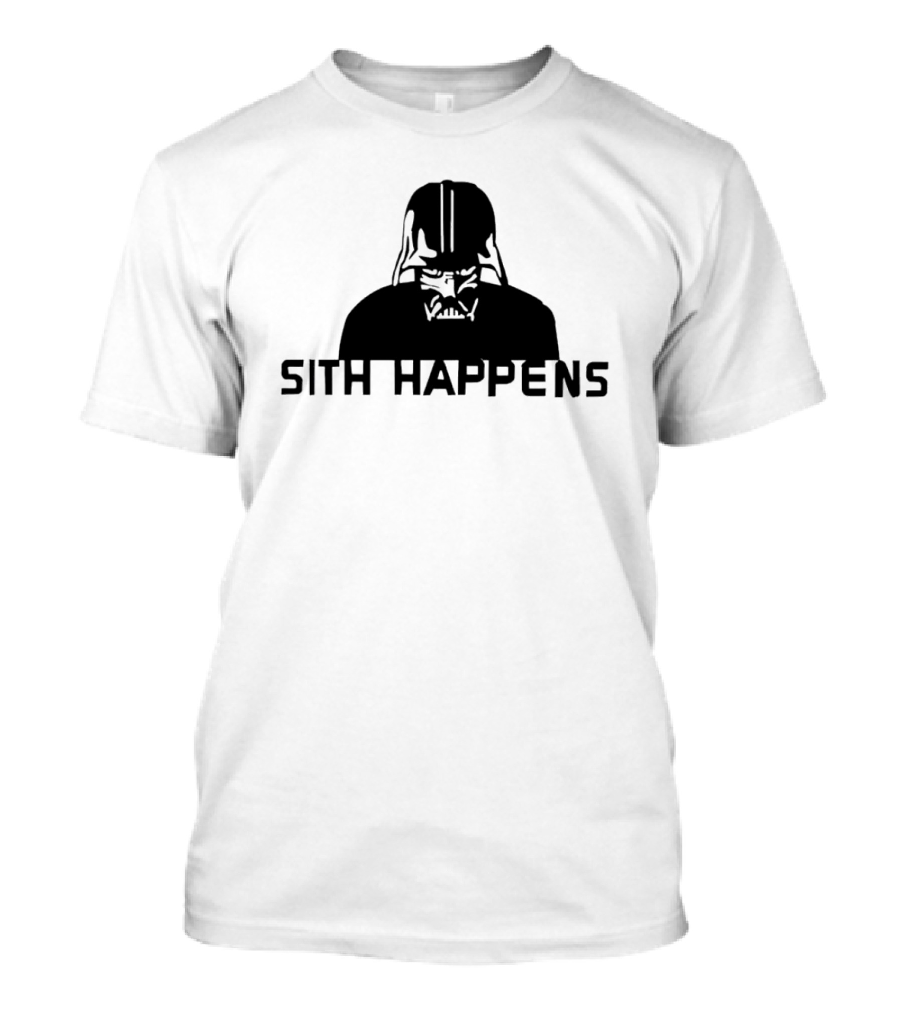 Darth Vader Sith Happens Iconic Star Wars Humor T-Shirt